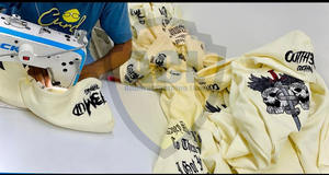 Oodies-suéter liso de algodón 100% grueso, suéter de gran tamaño con bordado de toalla de fabricante - Product Image 2