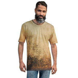 De Bangladesh 100% algodón transpirable 220 gramos tela peso personalizado alta calidad hombres ajuste gráfico OEM/ODM industria ropa - Product Image 1