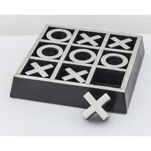 Décoration de table, jeu de tic-tac-toe écologique, motif X O, puzzle, jeu d'intérieur pour enfants, accessoires de jeu - Product Image 2