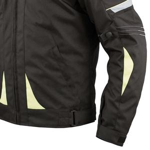 Veste de moto pour homme, homologuée CE, imperméable, résistante aux intempéries, coupe-vent, en textile et cuir, prix bas, grandes tailles - Product Image 5