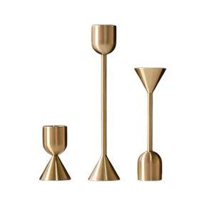 Artisanat de qualité supérieure Support de pilier de bougie en laiton Artisanat de qualité supérieure Fabrication en gros Bougeoir en laiton - Product Image 6