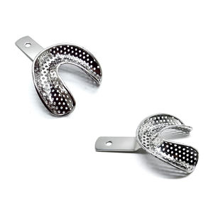 Conception de vente chaude 2023 meilleure vente plateaux dentaires plateaux d'impression en acier inoxydable plateaux de dents dentaires - Product Image 2