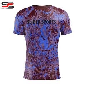 Rashguard Unisexe Personnalisé avec Logo OEM pour BJJ et Surf – Haut de Compression Respirant à Manches Longues avec Protection Solaire par Transfert Thermique - Product Image 2