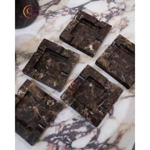 High Quality Mini Marble Ashtray Handmade And Personalized Creative Design Square Shape Smoking <b>Accessories</b> For Hotels & <b>Bars</b> - Product Image 6