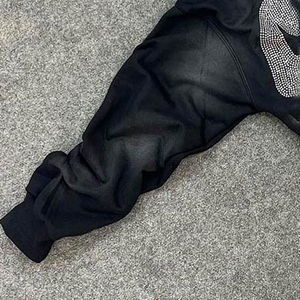 OEM Diseño de alta calidad Tendencia Rhinestone Streetwear Oversize Sudaderas Hombre Custom Heavyweight Boxy Diamond Hoodies Hombres - Product Image 5