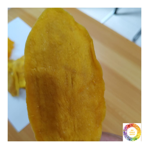 Snack à la mangue jaune du Vietnam séché à l'air, fruit sec et doux, snack sain, naturellement sucré, sans additifs, tranché et prêt à manger - Product Image 5