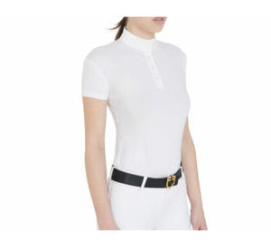 Nueva llegada de las mujeres al aire libre ecuestre desgaste caballo espectáculo camisa en estilo único mostrar camisa con logotipo personalizado - Product Image 1