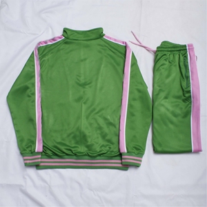 Vente chaude, sur mesure, nouvelle veste coupe-vent à capuche de haute qualité, pantalon de jogging zippé, ensembles unisexes, survêtements, 100% coton, hiver - Product Image 6