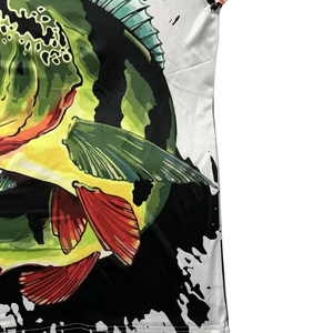 เสื้อตกปลาแขนยาวพิมพ์ลายซับลิเมชันปากีสถานออกแบบได้ตามต้องการ - Product Image 4