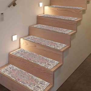 Vibrant Printed Rug: Medallion, Bohemian, Modern Designs,Step Rug - Product Image 4