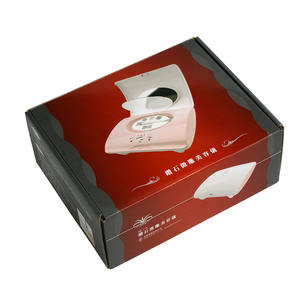 Cajas de envío de correo postal personalizadas, impresas en offset con revestimiento UV en relieve, laminado mate, hecho de cartón corrugado reciclado - Product Image 3