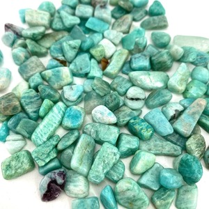 Handmade Natural Amazonite Agate Gemstone Chips Polished Semi-Precious Healing Reiki Stone <b>for</b> <b>Home</b> Decoration - Product Image 5