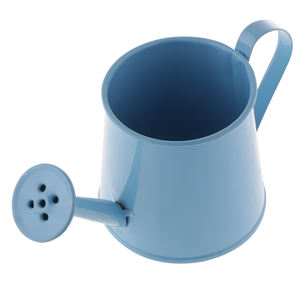 Pot de fleurs enduit de poudre vintage en acier, arrosage en métal pour jardin, plantes bon marché, 1 pièce - Product Image 2