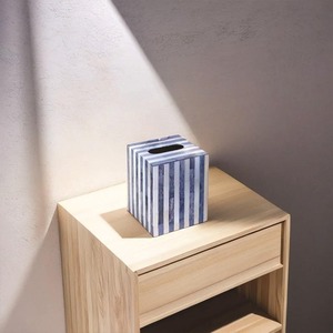 Porte-mouchoirs en nacre |   Boîte décorative en coquillage de qualité supérieure - Product Image 1