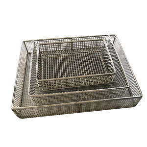 Top meilleures ventes en gros en acier inoxydable hôpital médical maille plateau chirurgical Instrument médical stockage de l'équipement - Product Image 6