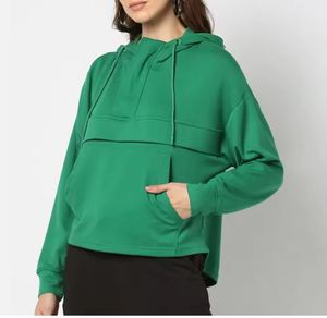 Sweat à capuche chaud d'hiver pour femmes, design unique pour l'extérieur, sortie d'usine, sweat à capuche frais de haute qualité pour femmes - Product Image 1