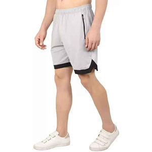Venta al por mayor de alta calidad de ropa deportiva verano Atlético gimnasio corta de los hombres - Product Image 4