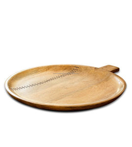 Planche à découper en bois faite à la main de qualité supérieure avec surface élégante et durable adaptée aux couteaux pour la cuisine et la préparation des aliments - Product Image 6