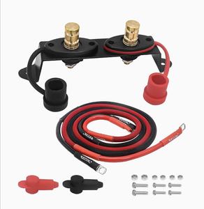 Best Selling Edge Bjp-K UTV Remote <b>Accessory</b> 4 Gauge Tinned OFC Cable Mounting Kit Jump Posts <b>Battery</b> Relocation Remote <b>Battery</b> - Product Image 1
