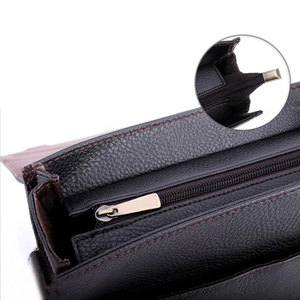 Sac d'ordinateur portable en cuir personnalisé avec logo Office & College Utilisation Sac d'ordinateur portable en cuir fabriqué à la main à bas prix - Product Image 6