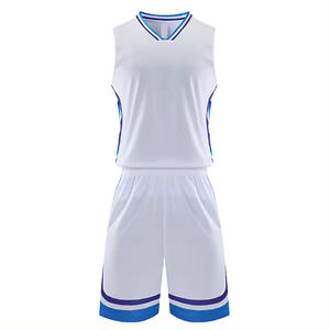 Conjunto de Uniforme de Baloncesto Sublimado de la Mejor Calidad, 100% Poliéster, Diseño sin Mangas Transpirable, Personalizable con Tu Propio Estilo - Product Image 4