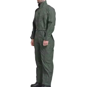 Nouveau Design Combinaison de Sécurité Haute Visibilité 100% Coton Personnalisé Votre Logo de Marque Tendance Combinaison de Sécurité Industrielle Costumes - Product Image 4