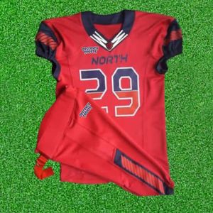 Ropa de fútbol americano Conjunto de uniformes de fútbol americano juvenil Uniformes de fútbol americano para conjuntos de equipos - Product Image 1
