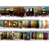 BS INTERNATIONAL Bracelets pour femmes en résine ivoire, style religieux, tendance, haute qualité, taille personnalisée, culturel Rajasthani