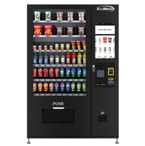 Máquina Expendedora Combinada con Pantalla Táctil Fácil de Usar, con Funciones de Snacks, Bebidas y Café, y Sistema de Pago con Monedas/Token - Product Image 5