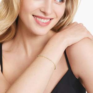 Bracelet de tennis élégant de 2.50mm en diamant cultivé en laboratoire 925 argent/or Style de luxe Bracelets à maillons fins cadeau parfait pour les femmes - Product Image 1