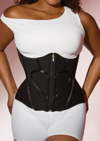 Ceinture Minceur Gainante Fantaisie de Saint-Valentin avec Fermeture Éclair pour Fitness, Exercice, Yoga et Abdomen