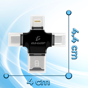 "4-in-1 <b>USB</b>-C to <b>USB</b> <b>Adapter</b> with <b>Micro</b> <b>USB</b> Connector-Brand New PC Material" - Product Image 5
