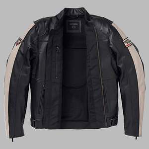 VESTE D'ÉQUITATION EN CUIR ENDURO HOMME - Product Image 3