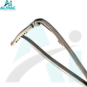 ALMAC Venta caliente Instrumentos quirúrgicos veterinarios Serra Emasculator con trinquete Triple Crush Pinzas de acero inoxidable Soporte de aguja - Product Image 6