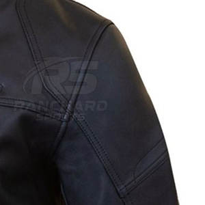 Chaqueta de Motociclista de Cuero Resistente, Chaqueta de Motociclista con Protección Contra el Viento, Chaqueta de Cuero para Motociclista, Equipo de Protección para Motociclistas - Product Image 6