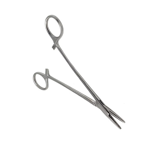 Portaagujas de acero inoxidable, hemostato quirúrgico, fórceps dentados finos, abrazadera de bloqueo, instrumentos médicos dentales veterinarios - Product Image 5