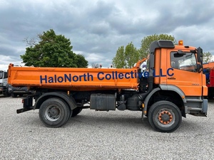 Camión Ligero Mercedes Benz Axor 1833 4x4 Usado del 2007, Euro 4, Volante a la Izquierda, Cámara Trasera, Diésel, Volquete - Product Image 4