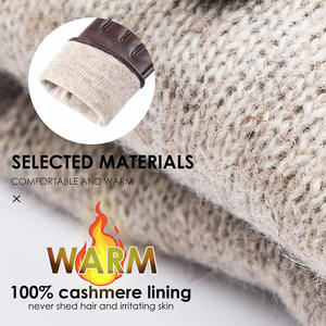 Diseño único, la mejor calidad, buen producto, personalizado y elegante, aspecto elegante, guantes de moda de cuero de lujo - Product Image 3