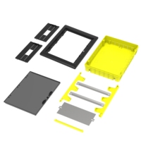 Boîtier en plastique ABS/PC Yavuz Pano Aydinlatma POLI 019-Z 390x535x107 mm, capacité 30 disjoncteurs + emplacement pour circuit de commande, IP40 encastré