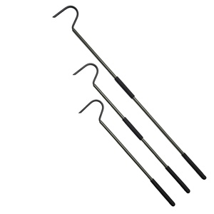 Pinzas para serpientes, palo plegable para atrapar serpientes, herramienta de manipulación de mandíbula ancha, pinza para reptiles, aluminio sólido, ecológico, sin olor - Product Image 2