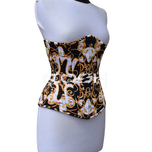 Corset à imprimé chaîne baroque - Product Image 3