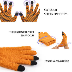 Gants d'hiver chauds et durables pour hommes Running Comfort Grip Respirant Surface Construit à partir de polyester résistant à l'eau de qualité supérieure - Product Image 2