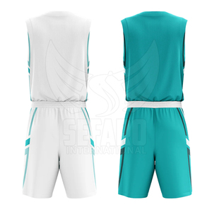 Premium Quality <b>Customized</b> Reversible Basketball Uniform Outdoor Use Reversible Basketball Uniform - Product Image 2