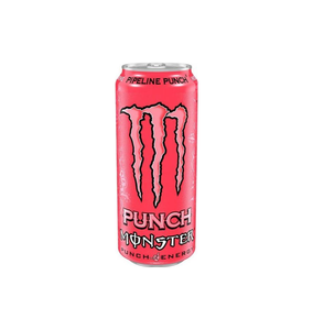 Monsters Pipeline Punch contient 0,4 % de taurine pour réguler l'équilibre hydrique et électrolytique et 0,03 % de caféine. - Product Image 2