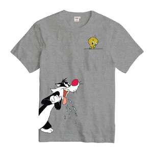 Camiseta gráfica personalizada a la moda, venta al por mayor, camisetas Unisex de gran tamaño de algodón 100% de alta calidad, Impresión de pantalla corta de peso pesado 230G - Product Image 2