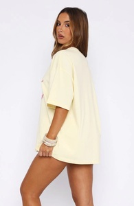 Camiseta Holgada de Verano para Mujer con Estampado de Limón, Ecológica - Product Image 4