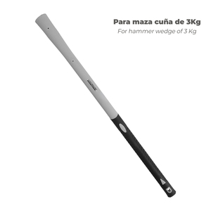 Mango Fibra di Vetro Maza Cuna 3 Kg 54x34 mm. Ovale Conico - Product Image 5