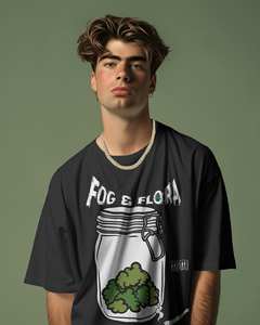 Camisetas de rizo francés de gran tamaño personalizadas para mujer, ropa de calle transpirable para estilo informal de verano - Product Image 3