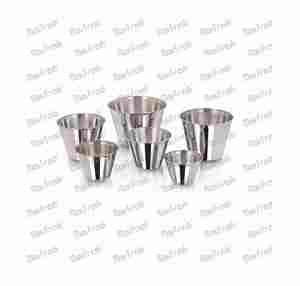 ถ้วยซอสสแตนเลสขัดเงา Maxfresh ขนาด 2.5 ออนซ์ เป็นมิตรกับสิ่งแวดล้อม รุ่นคลาสสิก ขนาดเล็ก สำหรับใส่ซอสชูทเนยและซอสจิ้ม - Product Image 4