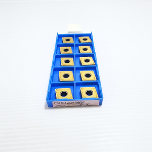 Inserto de Torneado de Alta Velocidad Cermet CNMG 120404 GP PV7020 con Recubrimiento PVD Dorado para Acero al Carbono y Acero Aleado, Calidad Japonesa - Product Image 2